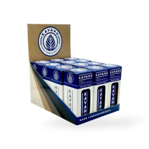 kavahh gourmet grape kava + pseudoindoxyl 30 and 50mg shot mixed box of 12